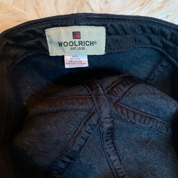 Woolrich Est.1830 Wool Flat Cap - Picture 6 of 7